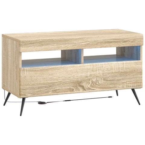 Mobile TV LED Rovere Sonoma Legno ingegnerizzato - Foto 1