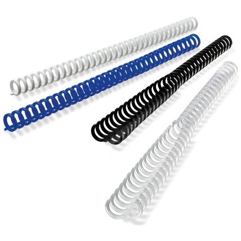 conf. 50 Dorsi plast Ibicli34anelli bianco 12mm 388057E - Foto 3