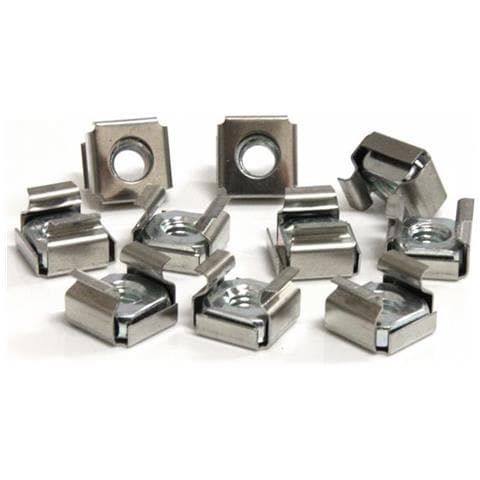 Confezione da 50 dadi ingabbiati M6 per armadi server rack - Foto 2