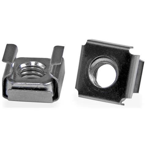 Confezione da 50 dadi ingabbiati M6 per armadi server rack - Foto 1