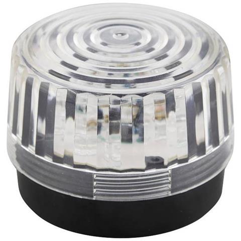 Segnalatore Luminoso Led Bianco Luce Flash 12 V / dc - Foto 1