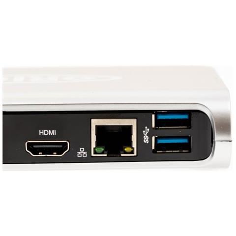 Storage 2DW60AA-ABB-OS replicatore di porte e docking station per laptop USB 3.2 Gen 1 (3.1 Gen 1) Type-C Nero - Foto 3