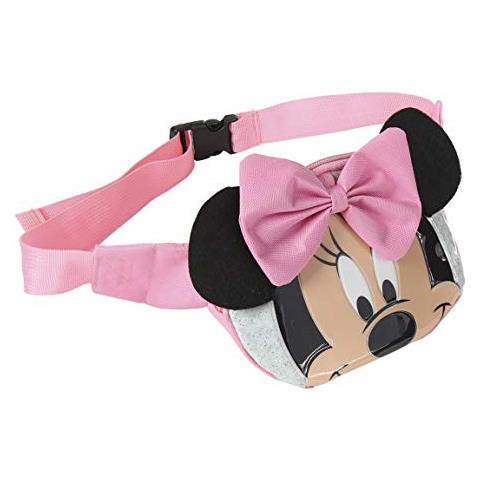 Bolso Riñonera Minnie Marsupio Sportivo, 33 Cm, Argento (plateado)  - Foto 1