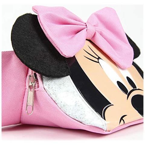 Bolso Riñonera Minnie Marsupio Sportivo, 33 Cm, Argento (plateado)  - Foto 3