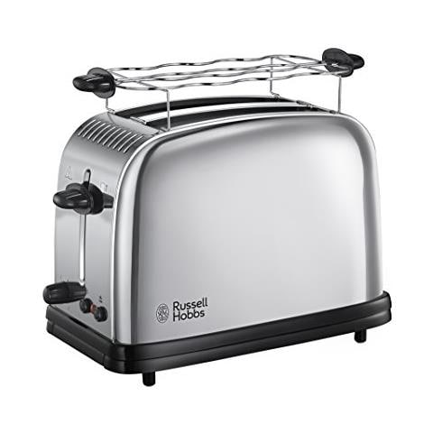 23.310-56 Tostapane 2 Fessure Senza Pinze In Acciaio Inox, 1200 W, Grigio / Nero - Foto 1