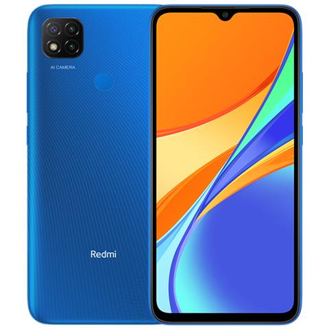 Redmi 9C 32 GB Dual Sim Display 6.53" HD+ Slot Micro SD Fotocamera 13 Mpx Android Blu - Foto 1