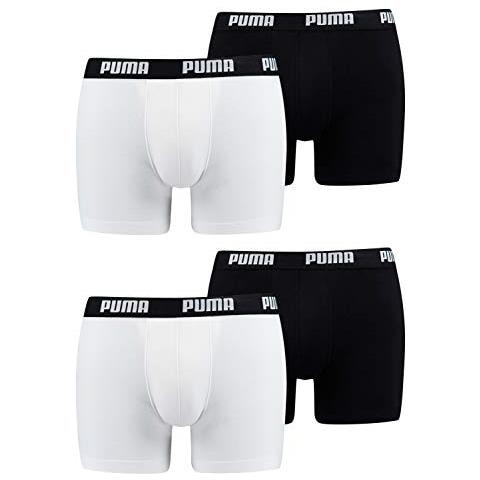 Base 2p Boxer, Uomo, Bianco / Nero, S - Foto 1