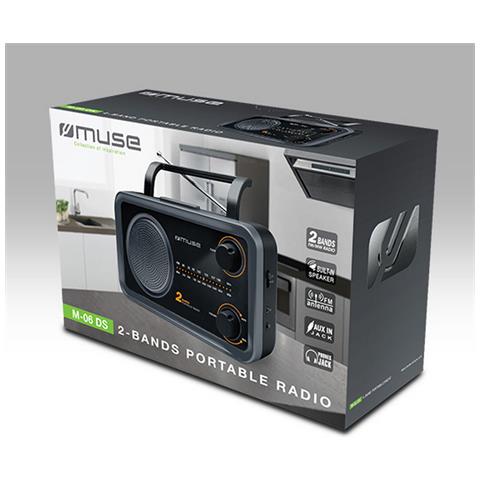 Radio Portatile Analogica Nera - M06ds - Foto 2