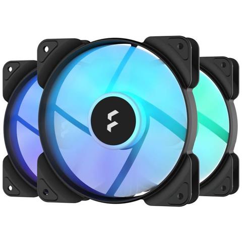 Ventola Pc - Fractal Design - Confezione Da 3 Aspect 12 Rgb Pwm Black Frame (fd-f-as1-1207)  - Foto 1