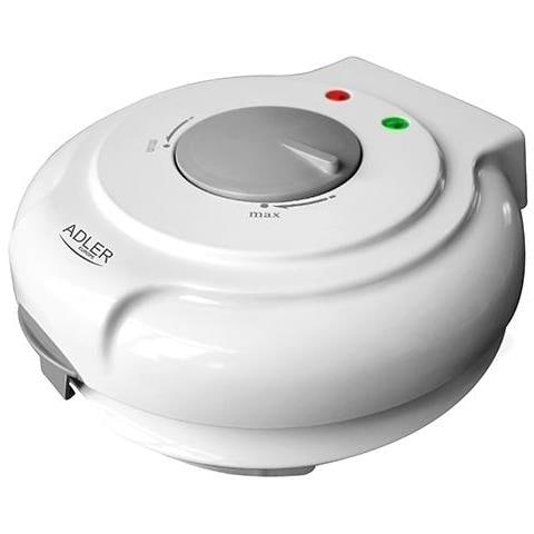 Waffle Maker Ad 3038 1500 W, Numero Di Pasticcini 1, Cono Di Ghiaccio, Bianco - Foto 1