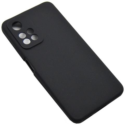 Custodia Tpu Silicone Lite Cover Soft-case Per Xiaomi Redmi Note 11 Pro - 5g - Pro+ Black - Foto 1
