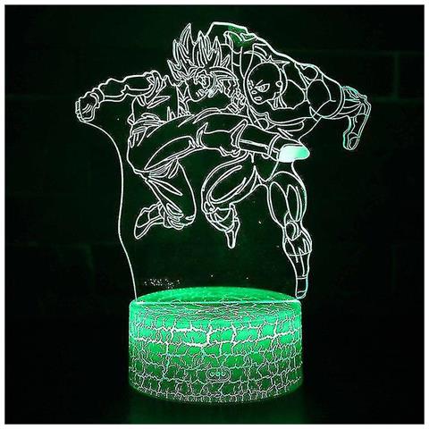 Illusione Ottica 3D Pallacanestro Luce Della Notte LED Lampada 7 Cambiamento di Colore Lampada da Tavolo USB Power Interruttore Tattile Giocattoli per Bambini Decor di Natale Regalo di Compleanno