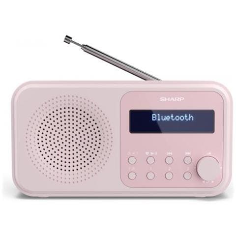 Radio Portatile Digitale DR-P420 Bluetooth Colore Rosa - Foto 1