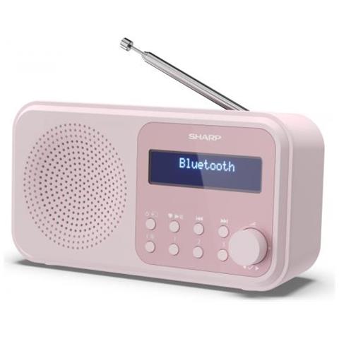 Radio Portatile Digitale DR-P420 Bluetooth Colore Rosa - Foto 2