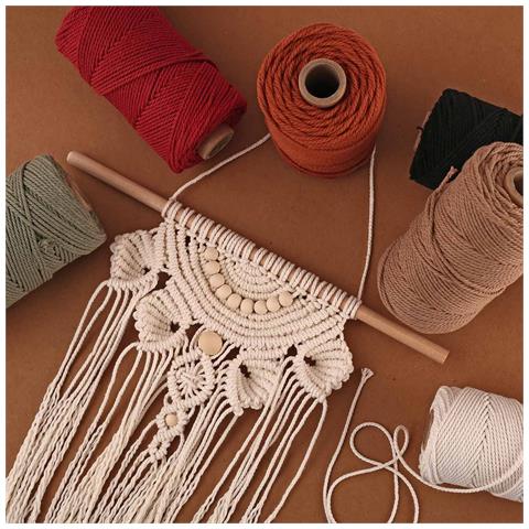 Bobina Di Cotone Riciclato 2 Mm Nero - Foto 3