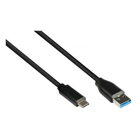 Alcasa 2831-ac010s Cavo Usb 1 M Usb 3.2 Gen 2 (3.1 Gen 2) Usb A Usb C Nero - Foto 1