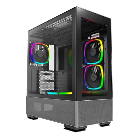 Case SKY TWO Midi Tower ATX / micro ATX / mini-ITX 3 Porte USB 3.2 Colore Nero (Finestrato) - Foto 1