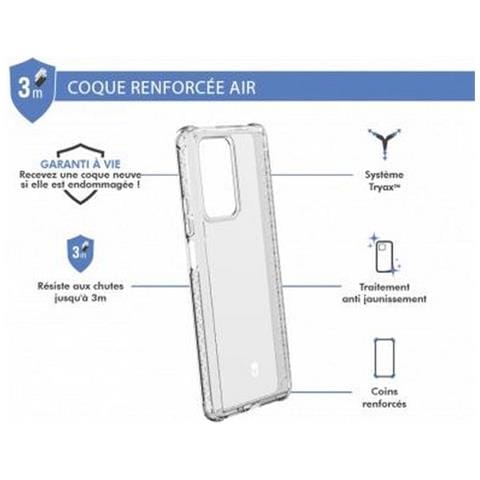 Cover Rinforzata Per Xiaomi 11t / 11t Pro Air, Trasparente - Foto 2