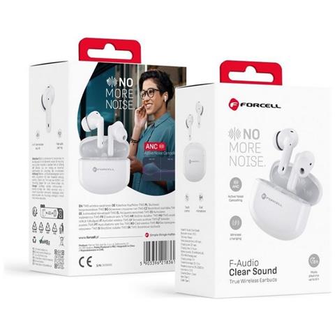 Auricolari Senza Fili Bluetooth - Batteria Ad Alta Capacità, Bianco - Foto 10