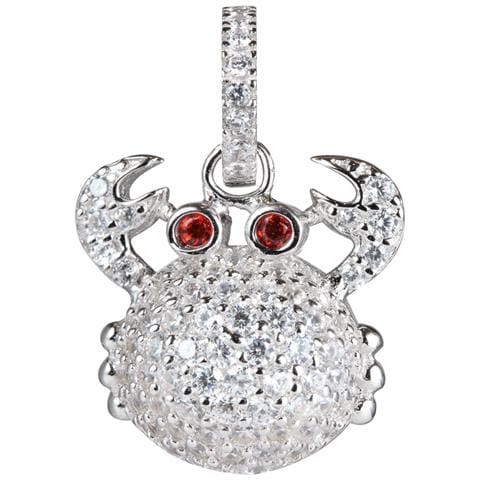 Gioielli Jla-pen-crab1. Ciondolo, Colore Bianco Argento. Donna. - In ordine - Foto 2
