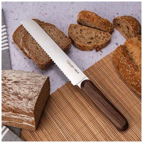 Coltello Per Il Pane 3 Claveles Oslo Acciaio Inossidabile 20 Cm - Foto 2