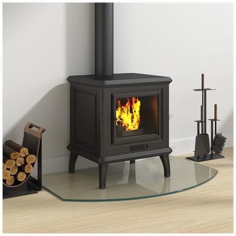 Lastra In Vetro Per Caminetto 80x50 Cm - Foto 3