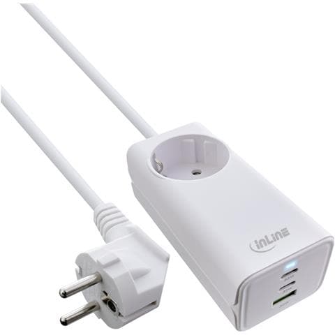 Alimentatore USB, caricatore GaN, 2x USB-C, 1x USB-A, PD 3.0 - Foto 1