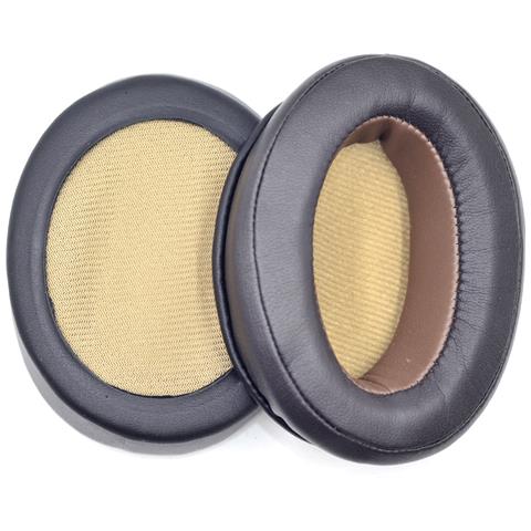 1 Paio Di Cuscinetti Auricolari In Pelle Pu Per Sennheiser Momentum 1.0/2.0 Black - Foto 1