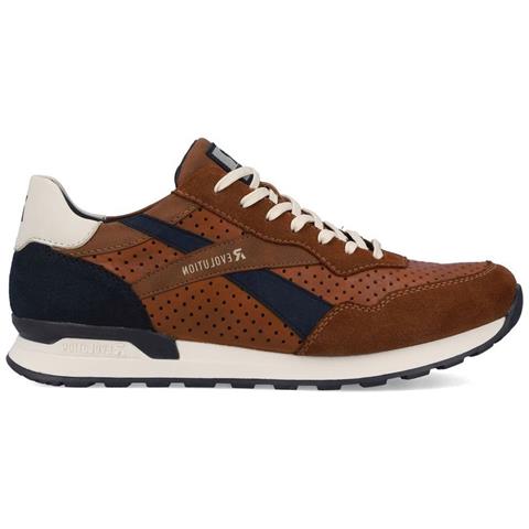 Causal Sneakers Pelle Scarpe Uomo Marrone Eu 44, U0302-24 - Foto 2