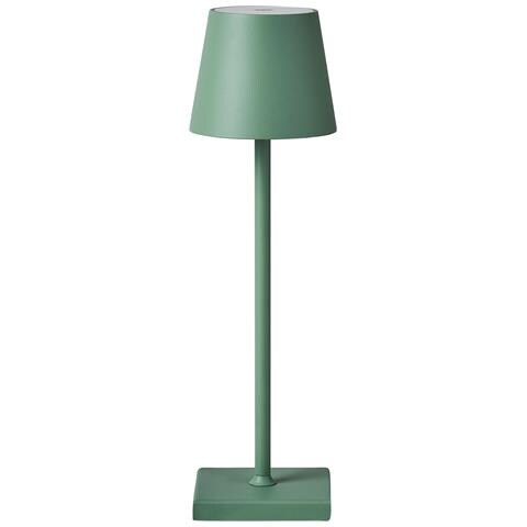 Lampada Da Tavolo Senza Fili A Led Baceiro Con Dimmer Metallo Verde - Foto 6