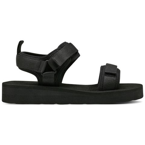 Black Casual Open Sandals Sandali Tessile Scarpe Donna Nero Eu 39, 1-28264-30 001 - Foto 1