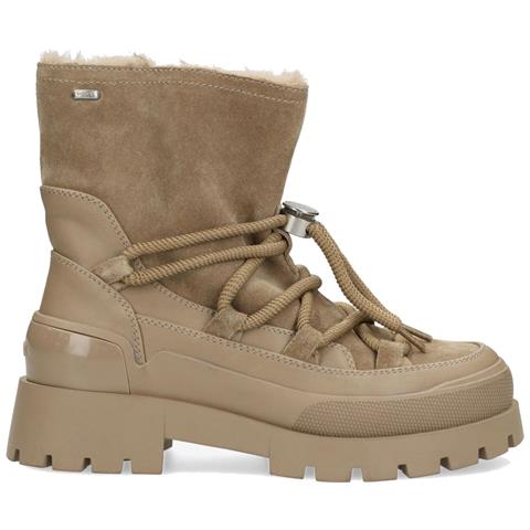 Pisana Booties Stivaletti Pelle Scarpe Donna Beige Eu 38, Mity1705443w 2502 - Foto 2