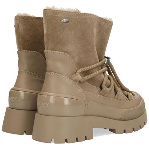 Pisana Booties Stivaletti Pelle Scarpe Donna Beige Eu 38, Mity1705443w 2502 - Foto 3