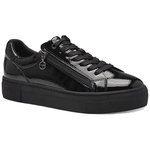 Sneaker Low Black Patent Sneakers Sintetico E Tessile Scarpe Donna Nero Eu 41, 1-23313-41 018 - Foto 1