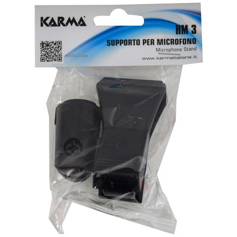 Karma Italiana HM 3, Asta di supporto per microfono, Nero, 60 mm, 45 mm, 8 cm, 30 g - Foto 3
