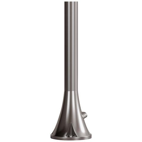 Doccia Inox Luna Tmp Inox Doccia In Acciaio Inox Doppio Attacco Acqua Fredda Laterale O Inferiore Doccia Acqua Fredda Temporizzata Con Soffione E Miscelatore Tondo Inox - Foto 6