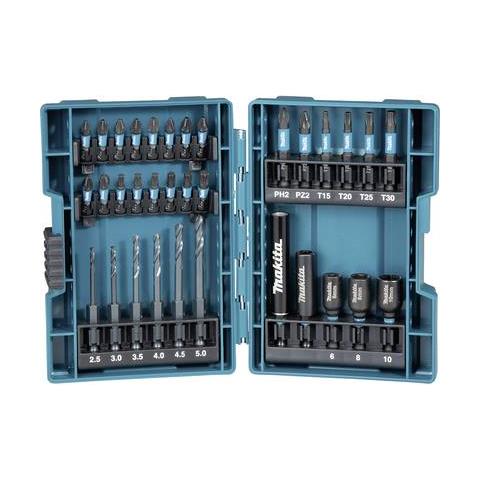 Set Di Punte Per Cacciavite E Portapunte Impact Black - Foto 1