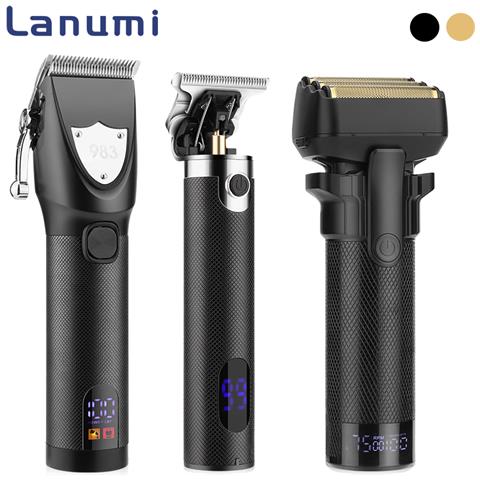 Set Tagliacapelli Professionale 3 In 1 Per Uomo Black - Foto 2