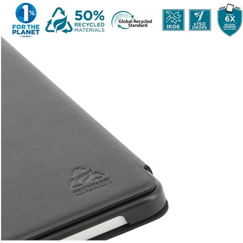 Re.Life 27,9 cm (11") Custodia flip a libro Nero - Foto 2