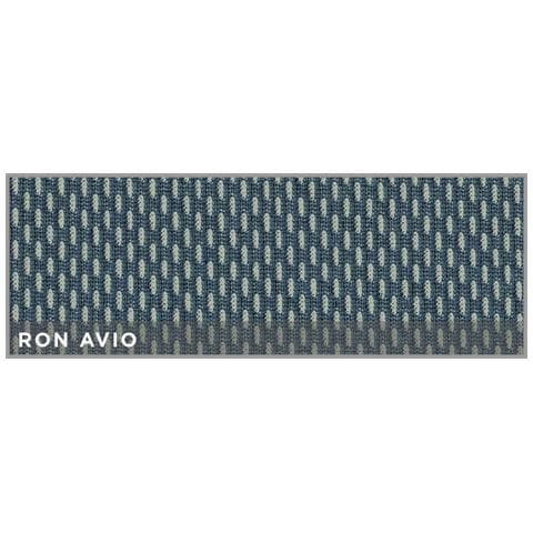 Coprisedile Anteriore Poncho Tess. Elastico Misto Cotone Avio - Foto 2