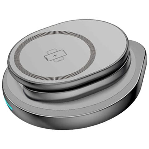 Caricabatterie Compatto Magsafe 3-in-1 Wireless E Pieghevole Snapstand, Bianco - Foto 5