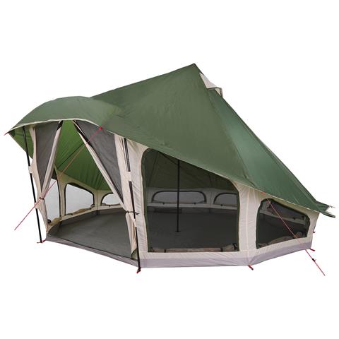 Tenda Familiare Tipi Verde Impermeabile per 10 Persone - Foto 1