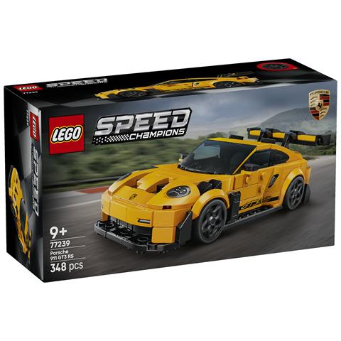 Speed Champions 77239 Super Car Porsche 911 GT3 RS, Modellino di Auto con Minifigure, Macchina Giocattolo, Idea Regalo9+ - Foto 2