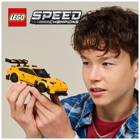 Speed Champions 77239 Super Car Porsche 911 GT3 RS, Modellino di Auto con Minifigure, Macchina Giocattolo, Idea Regalo9+ - Foto 31