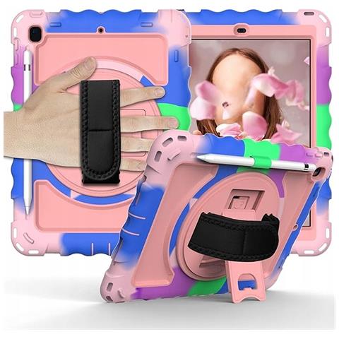 Custodia Per Ipad 6/5/pro 9.7” Con Supporto E Tracolla Colorata - Foto 1