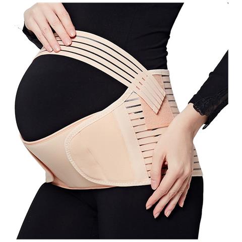 Cintura Di Supporto Regolabile Per La Gravidanza - Fascia Lombare Traspirante Per Sollievo Dal Mal Di Schiena  M - Foto 5