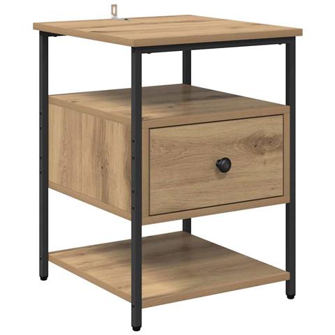 Armadio da Notte rovere artigianale 40 x 42 x 56 cm - Foto 1