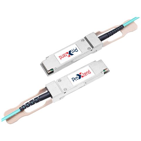 PX-QSFP+BOA-00001-CI1 cavo InfiniBand e in fibra ottica 1 m 4x SFP+ Colore acqua - Foto 1