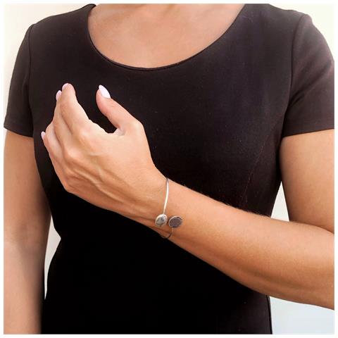 Bracciale In Argento ""unique Silver"" Double Light Argento925 - Foto 3