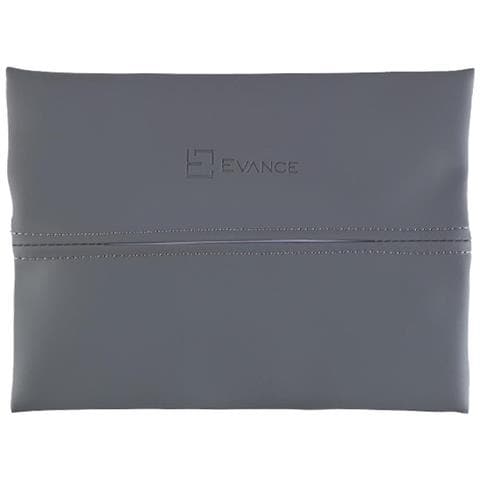 Porta Fazzoletti In Pelle Di Lusso Per Auto - Elegante Accessorio Interno Auto Grey - Foto 1